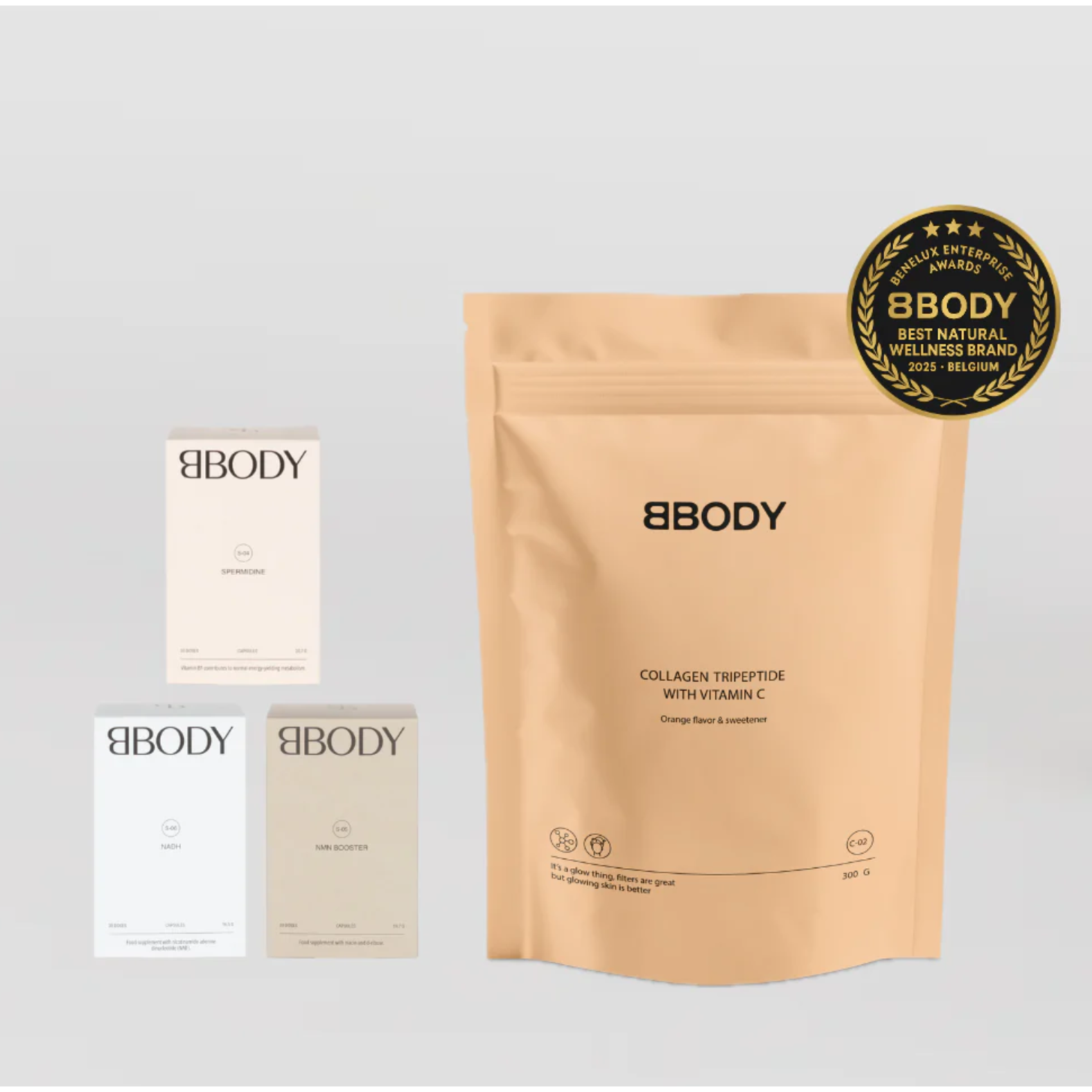 BBODY The Peptide Glow Secret - Voordeelpack