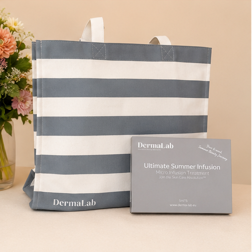 NIEUW! Dermalab Ultimate Summer Infusion Box (6 micro infusion) met GRATIS beachbag t.w.v. €74,95