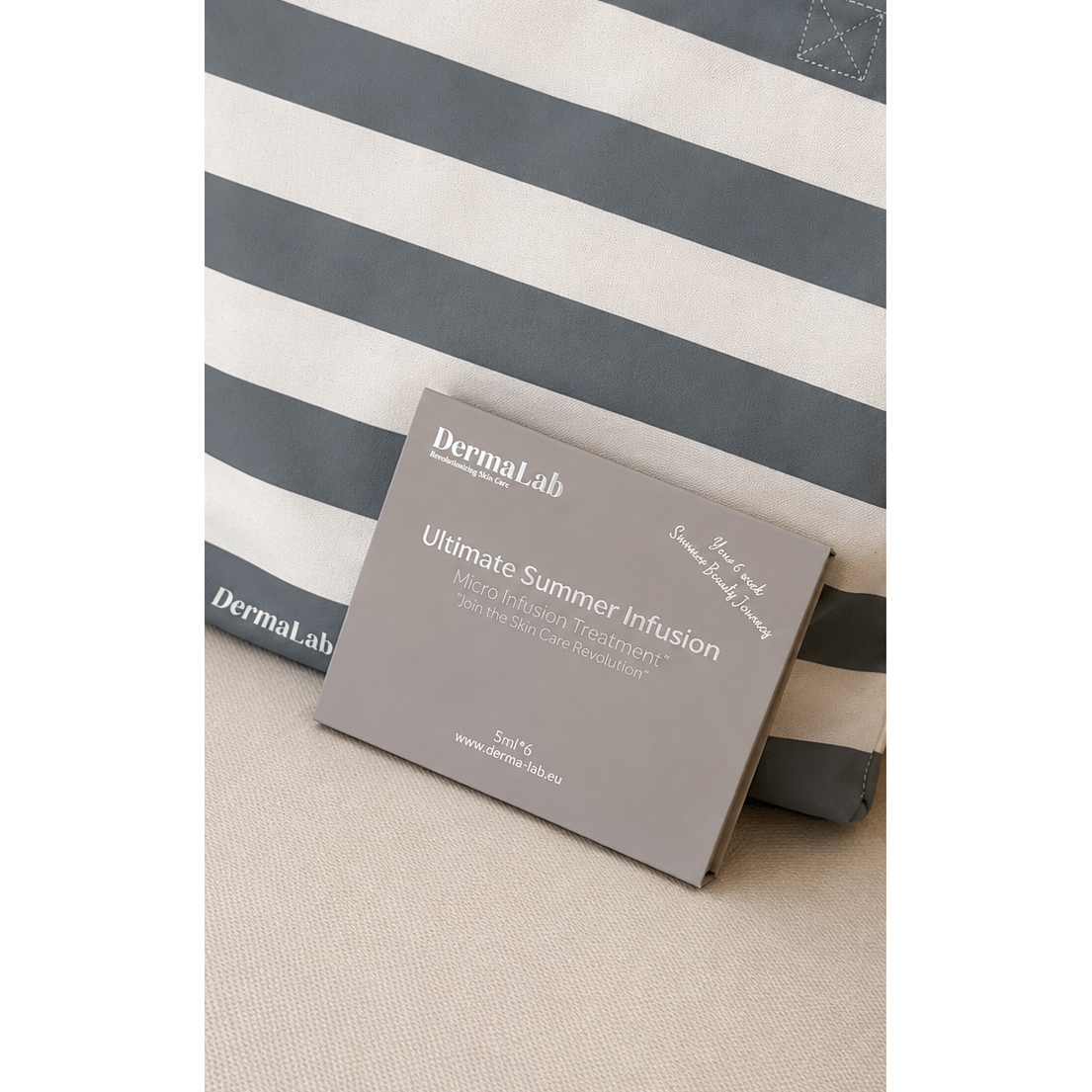 NIEUW! Dermalab Ultimate Summer Infusion Box (6 micro infusion) met GRATIS beachbag t.w.v. €74,95