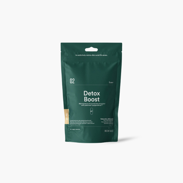 Insentials Detox Boost: ideaal supplement bij moeilijk afvallen en weinig energie