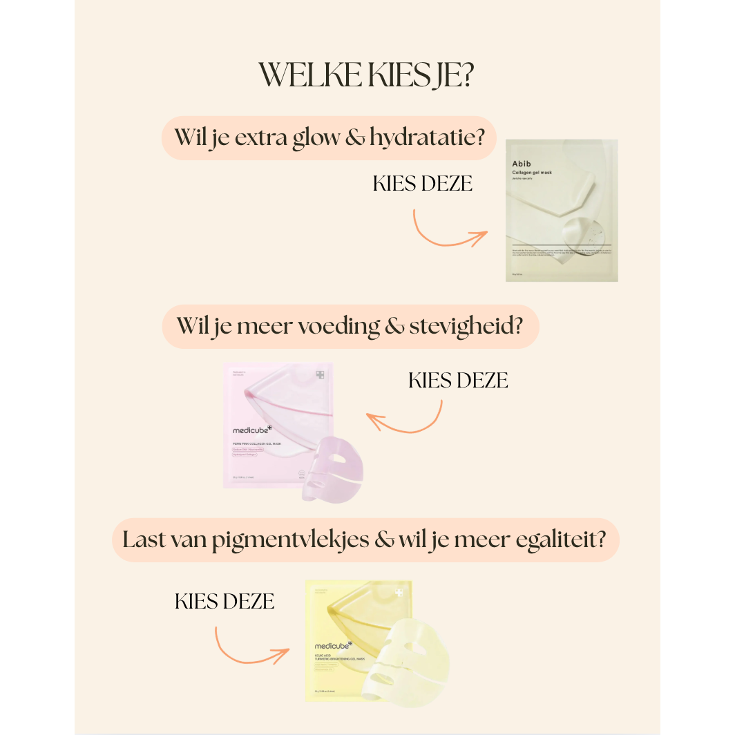 NIEUW! Glow Mask Set