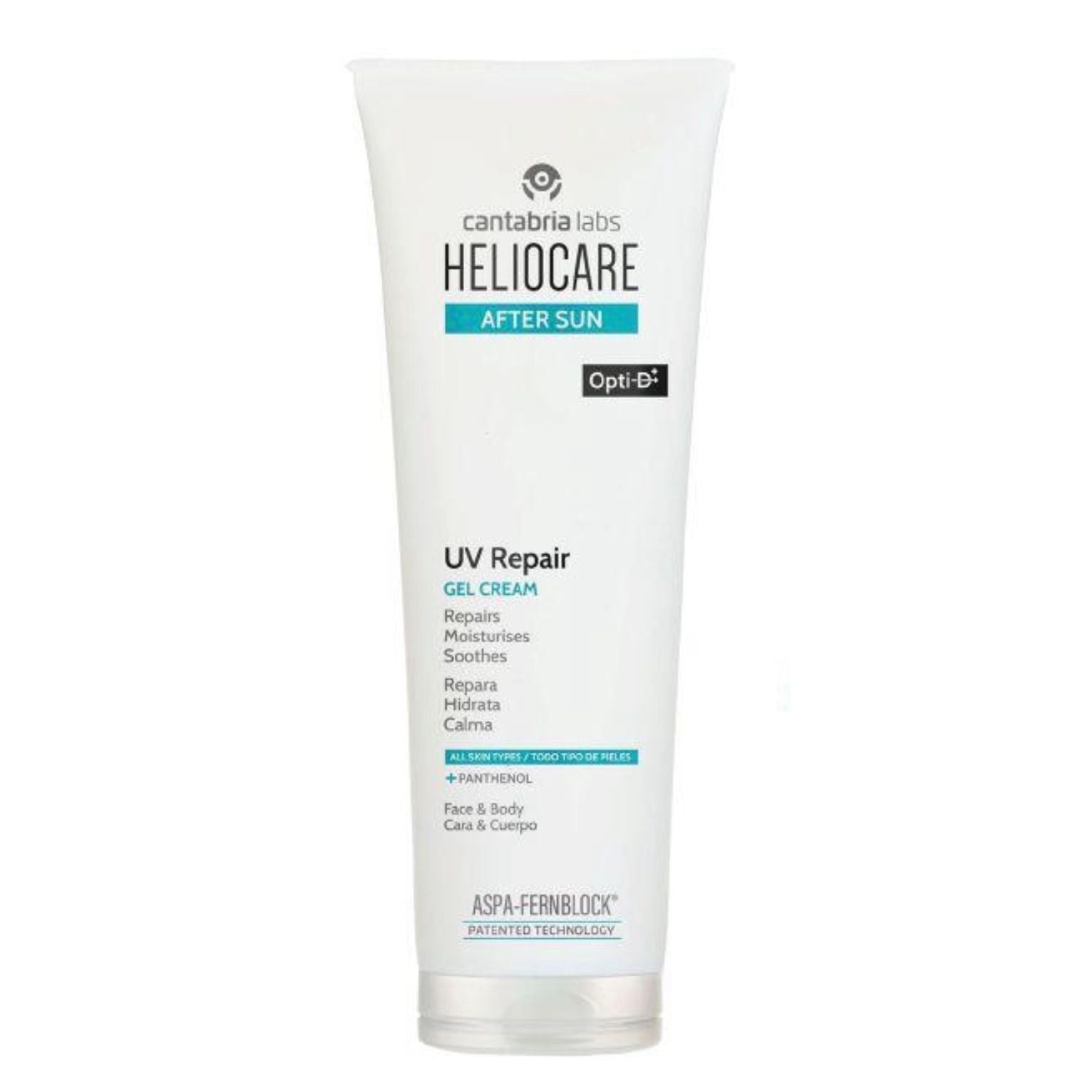 NIEUW! Heliocare UV Repair Aftersun gezicht + lichaam - 250 ml (ook voor kids vanaf 3 jaar)