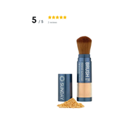 BESTSELLER - Minerale Sunday Brush SPF 50 : ZON/BLAUW LICHT BESCHERMING ideaal om doorheen de dag snel bij te beschermen