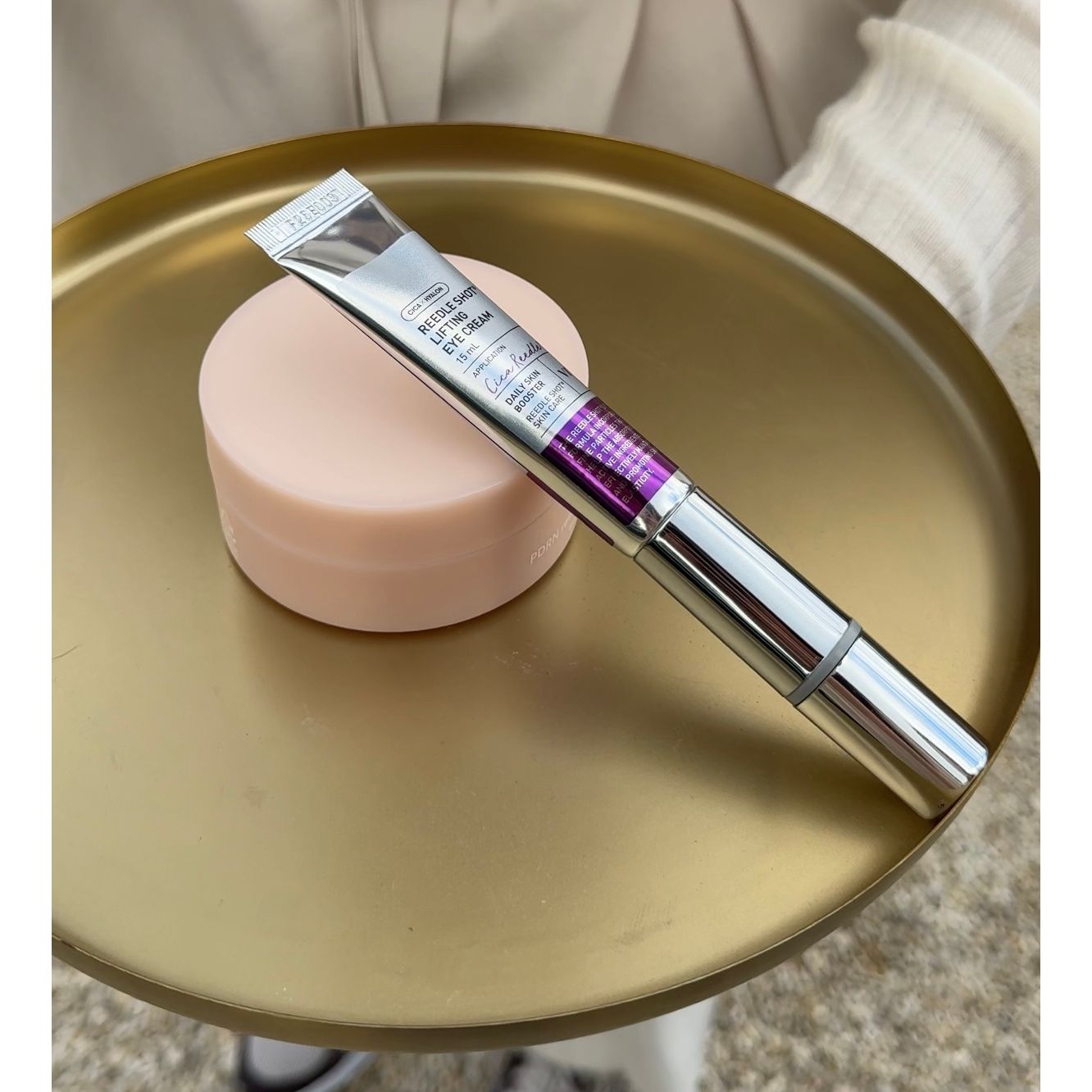 NIEUW! Plump & Lift Eyes Duo: PDRN Eye Patches (60stuks) en Reedle Shot Eye Cream 15ml