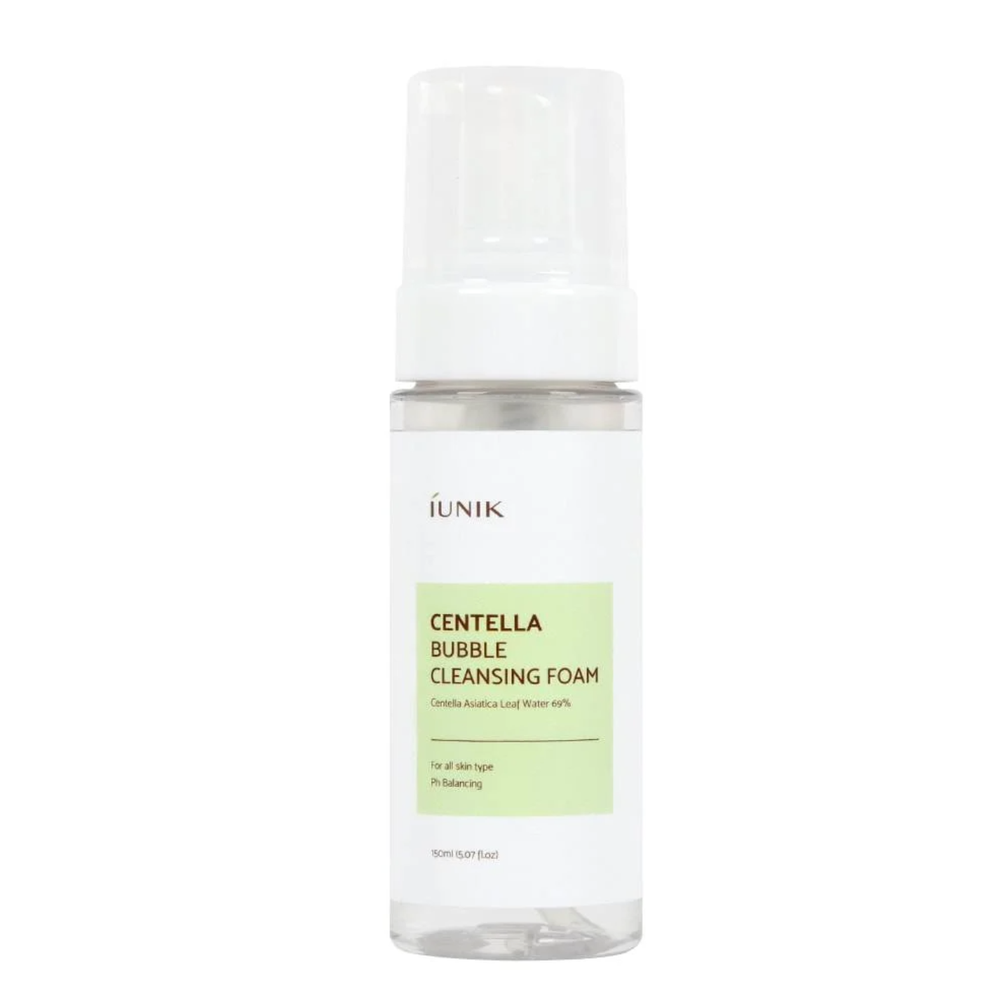 NIEUW! IUNIK Centella Bubble Cleansing Foam - 150ml