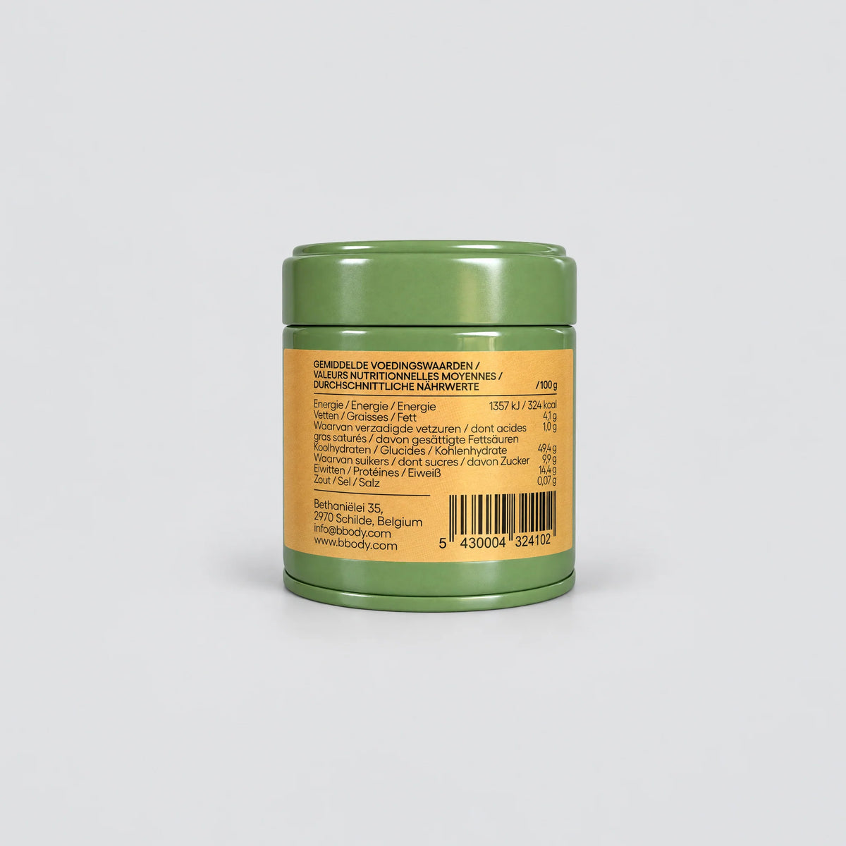 BBODY Pumpkin Spice Matcha