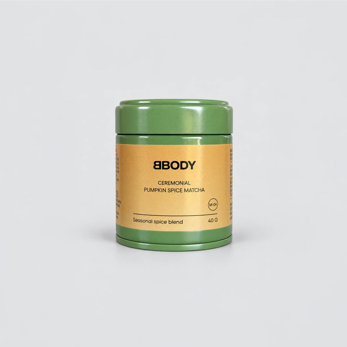 BBODY Pumpkin Spice Matcha