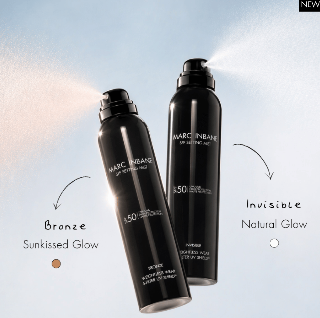 NIEUW! Marc Inbane SPF50 Setting Mist