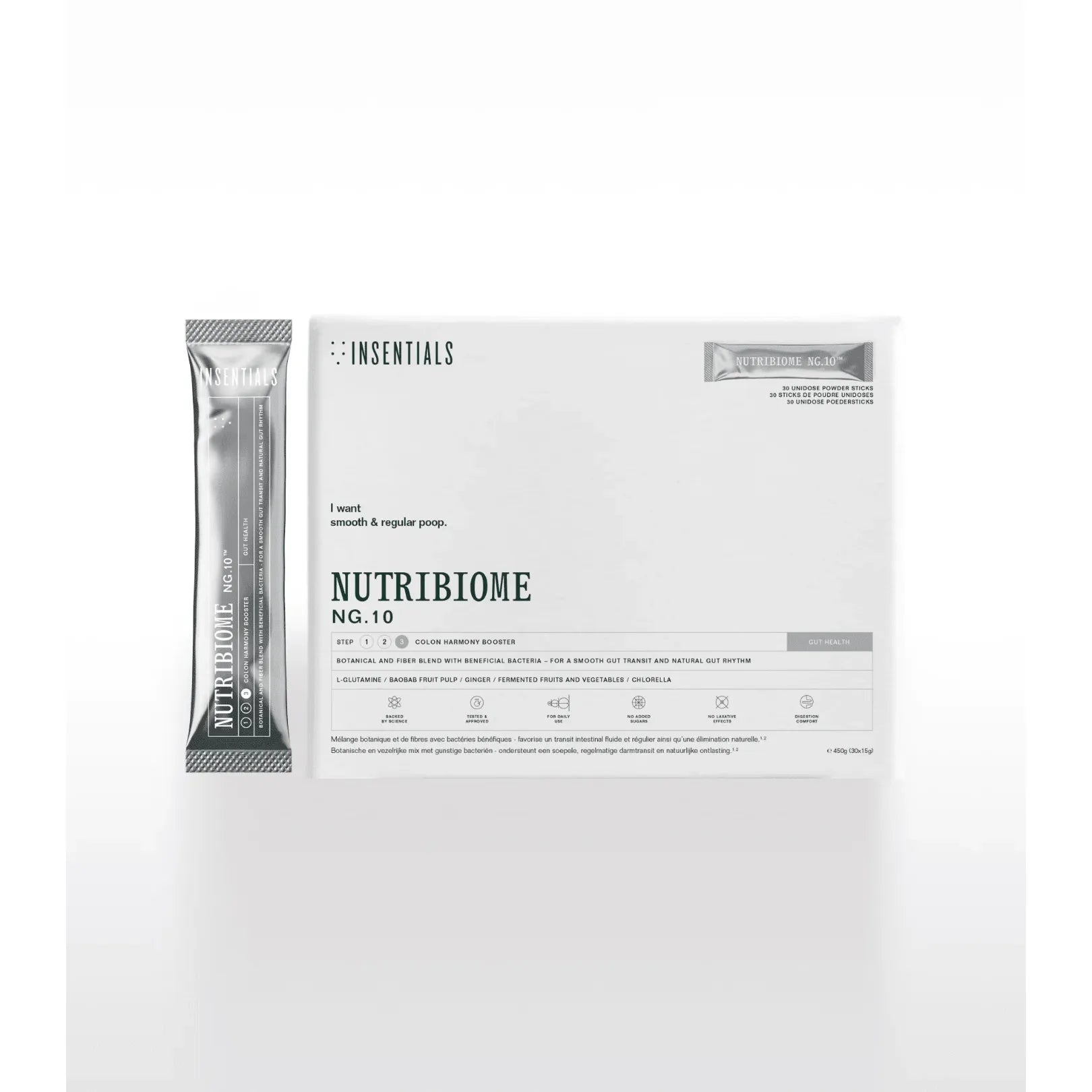 NIEUW! Insentials Nutribiome™ NG10 - met gratis drinkfles