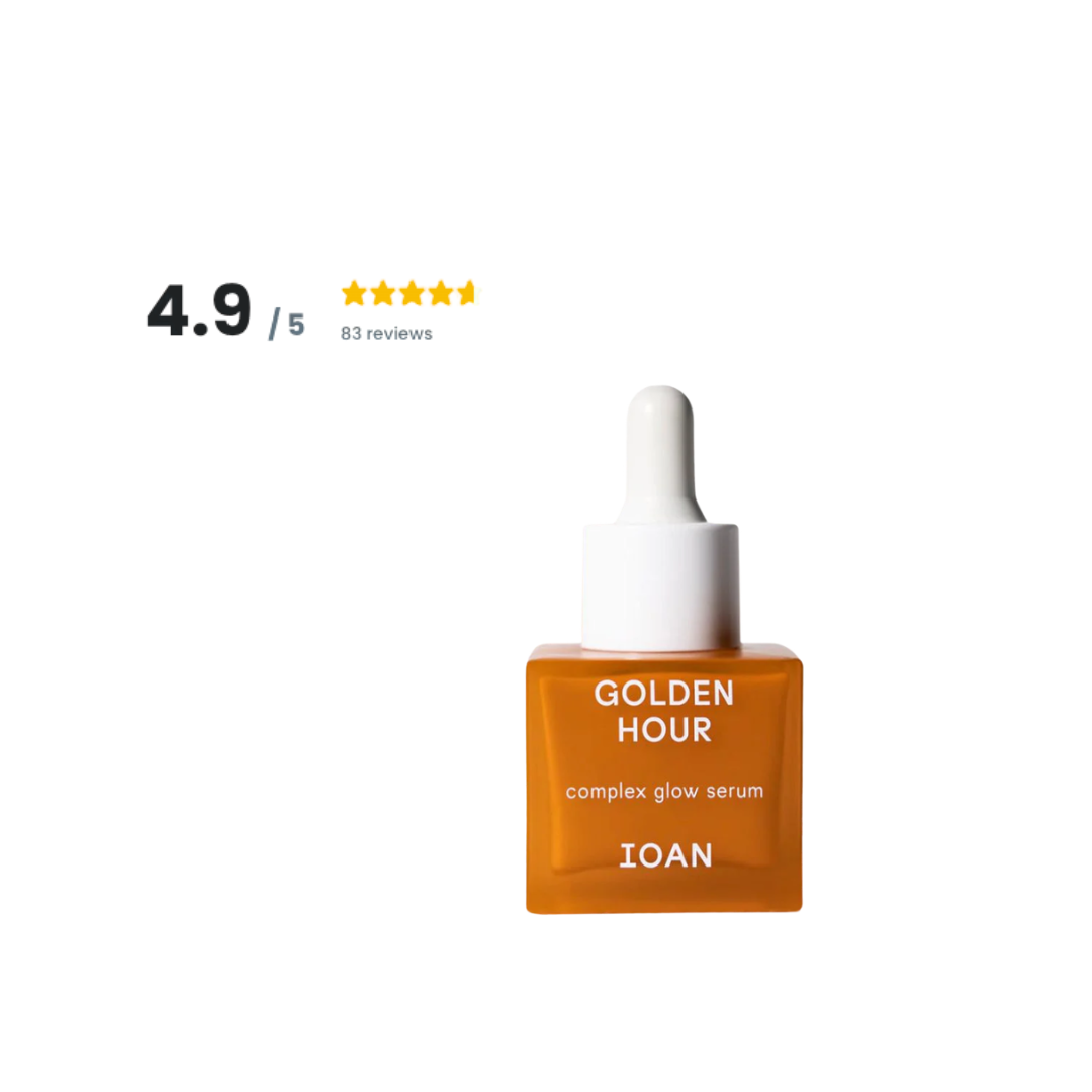 BESTSELLER - IOAN Golden Hour Complex Glow Serum - 30ml ook voor MANNEN!