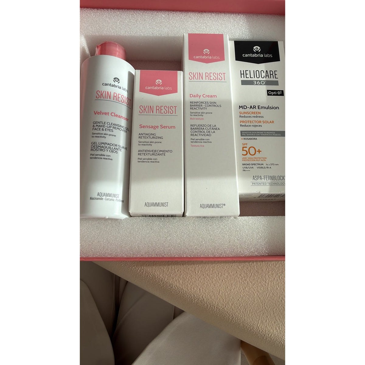 NIEUW! - Cantabria Labs Skin Resist Box (met gratis SPF: AR Emulsion)
