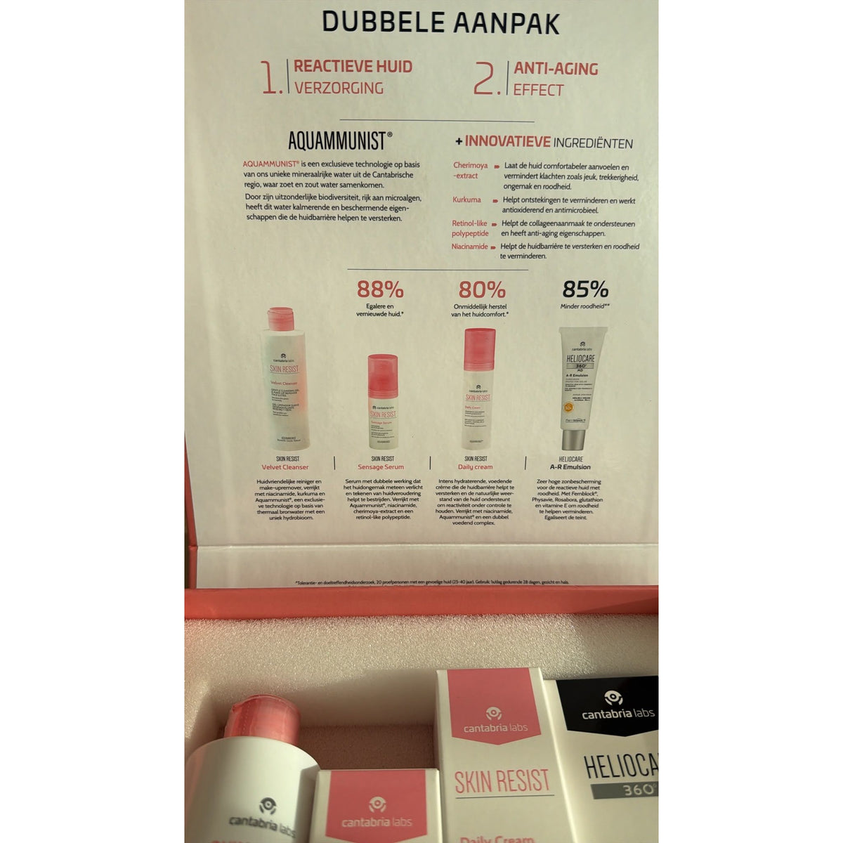 NIEUW! - Cantabria Labs Skin Resist Box (met gratis SPF: AR Emulsion)