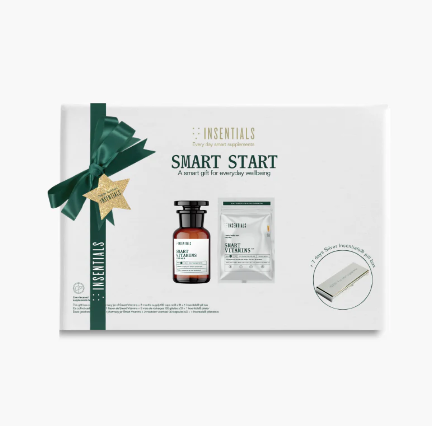 NIEUW! Insentials Smart X-mas Gift Box - 2x Smart Vitamins For Her