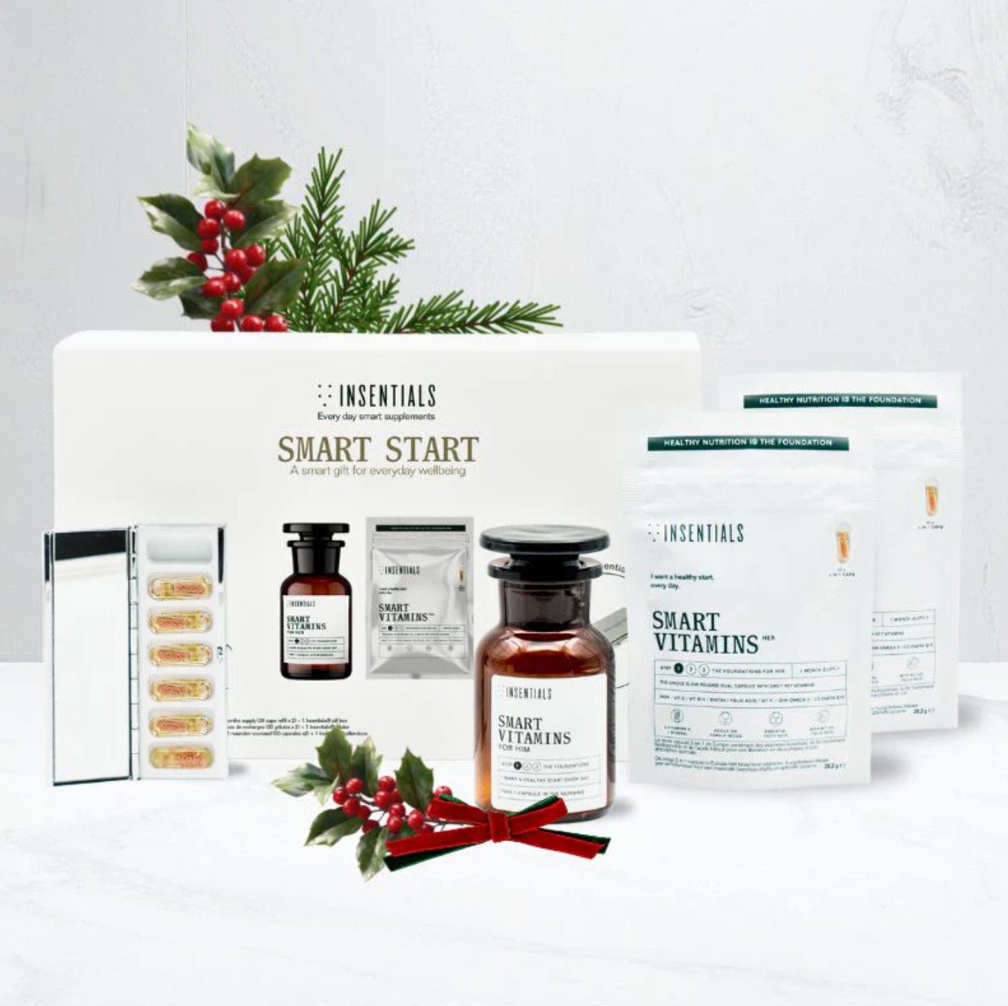 NIEUW! Insentials Smart X-mas Gift Box - 2x Smart Vitamins For Her