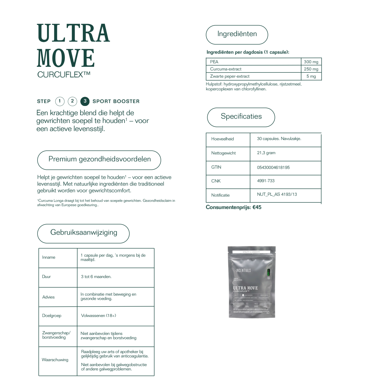 Insentials Ultra Move