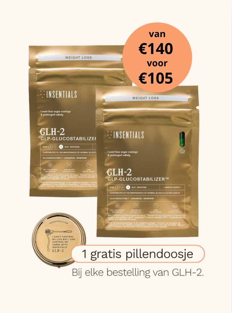 BESTSELLER - 2x Insentials GLH-2 met GRATIS pillendoosje