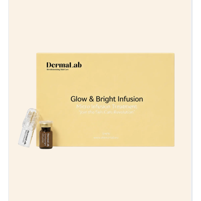 NIEUW! Dermalab Glow & Bright Infusion -Kuur aanpak pigmentvlekken (6 applicaties)