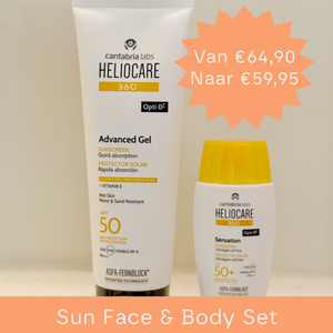 Sun Face & Body Set (Heliocare Sensation + Advanced Gel)