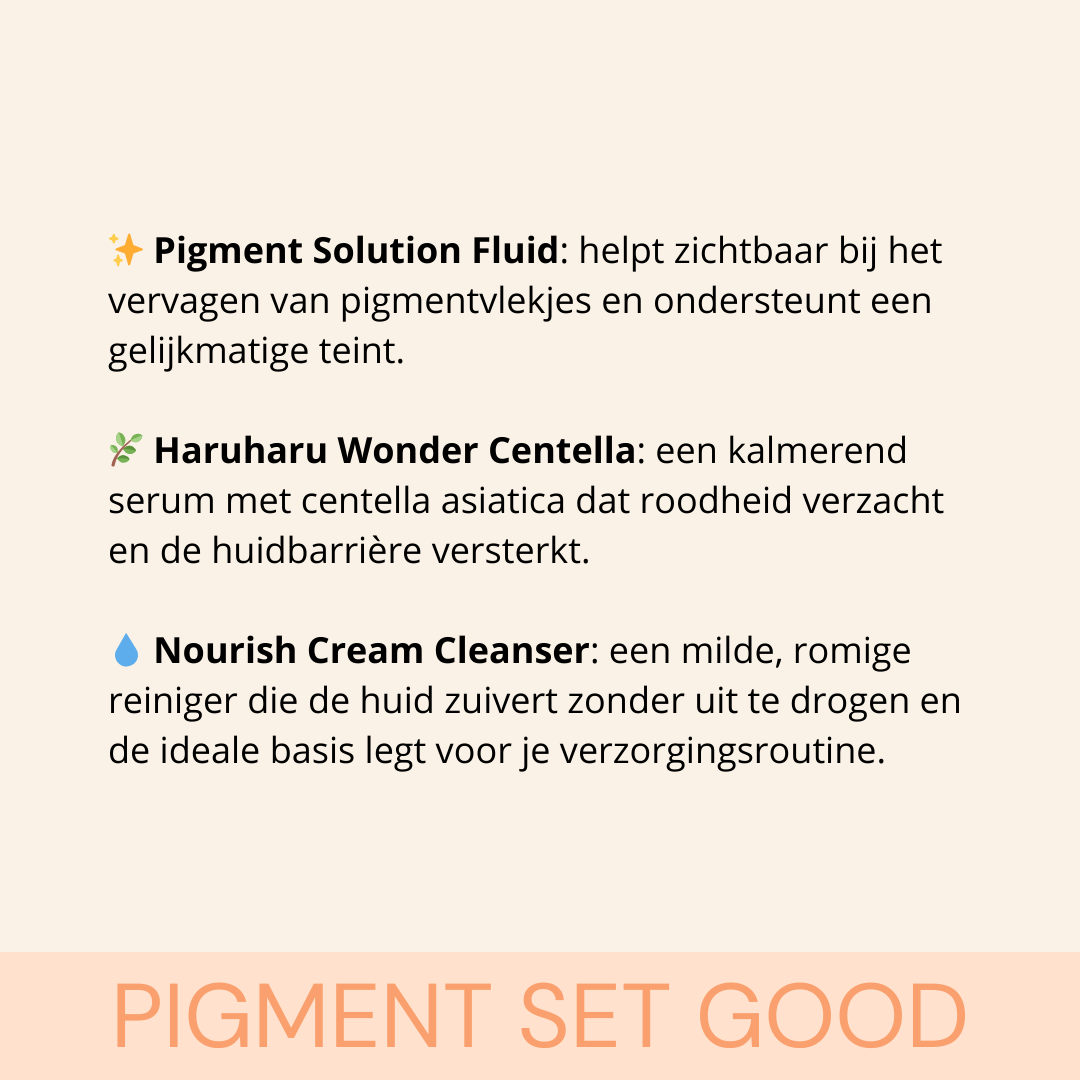 ZenZa Pigment care set good