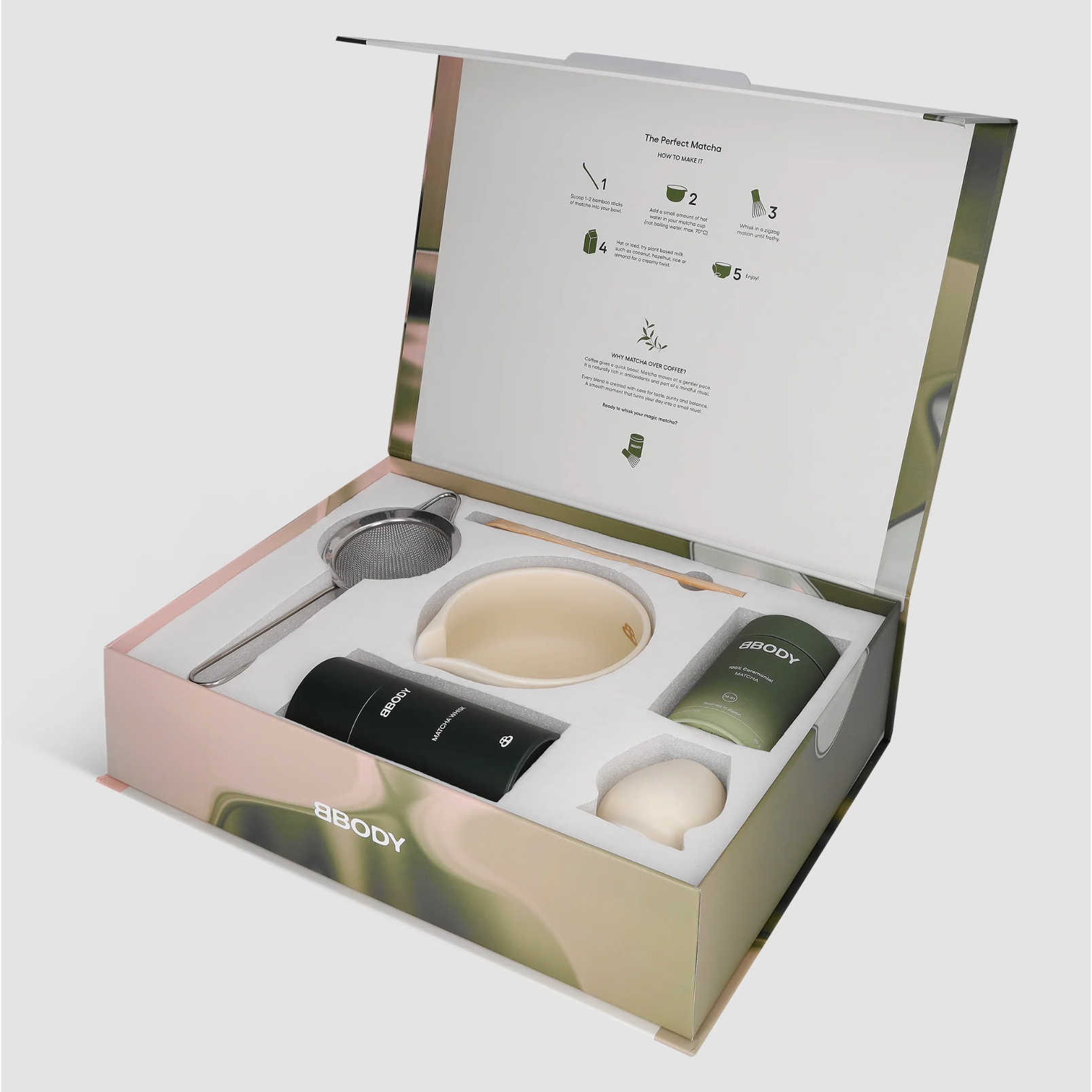 NIEUW! BBODY MATCHA TOOLBOX met Premium Ceremonial Matcha