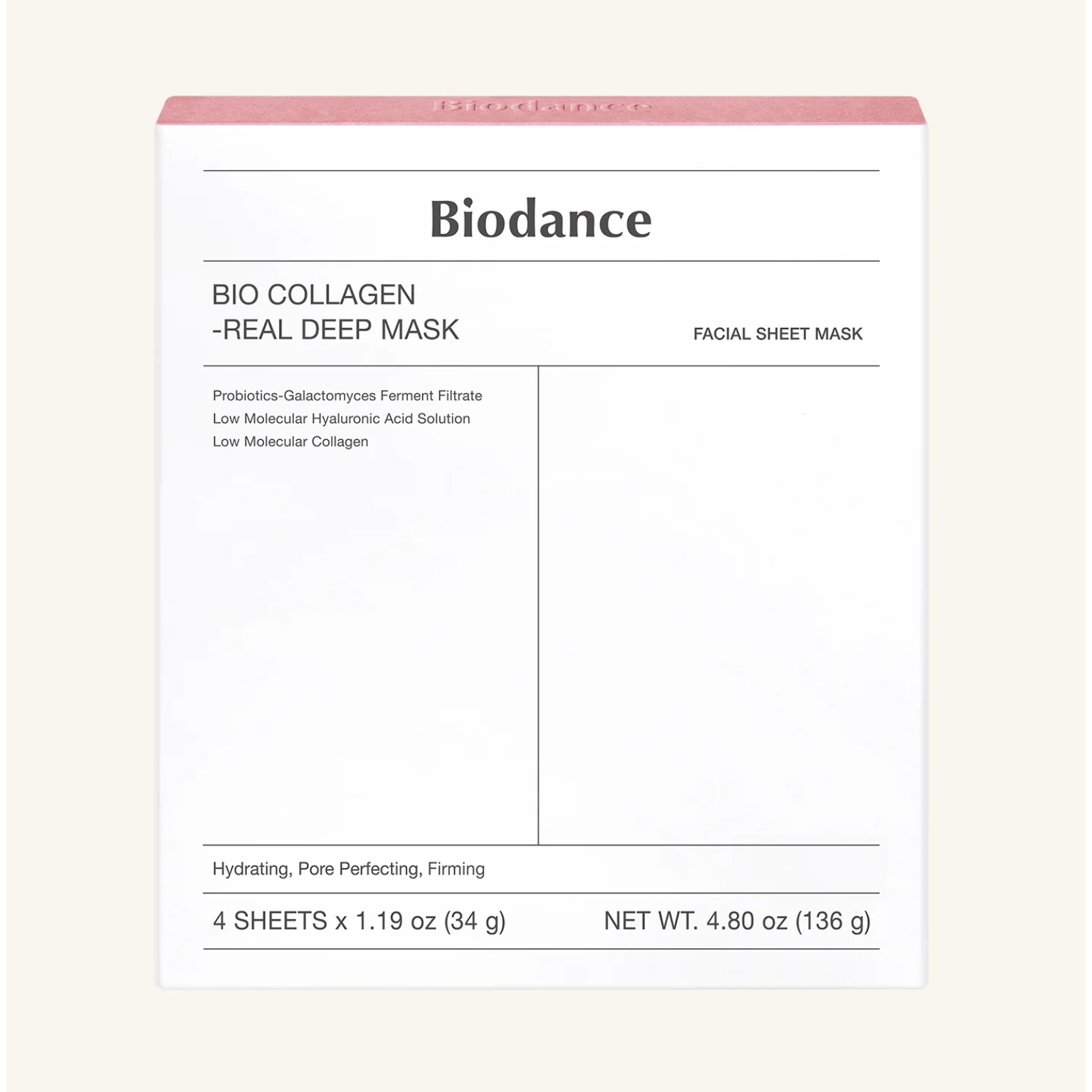 Zenza Biodance bio collagen real deep mask