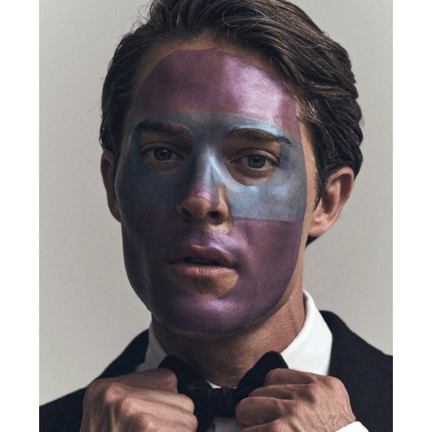 NIEUW! Cesar Casier C-GLOW SET: Glow Before You Go + The Morning After Hydrogel Facial Sheet Mask - 2x 4 stuks (uitlevering vanaf 25/8)