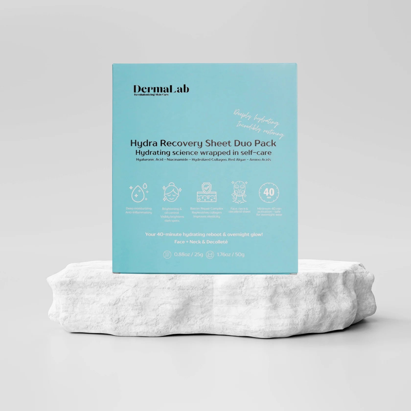 Zenza Dermalab face mask decolleté