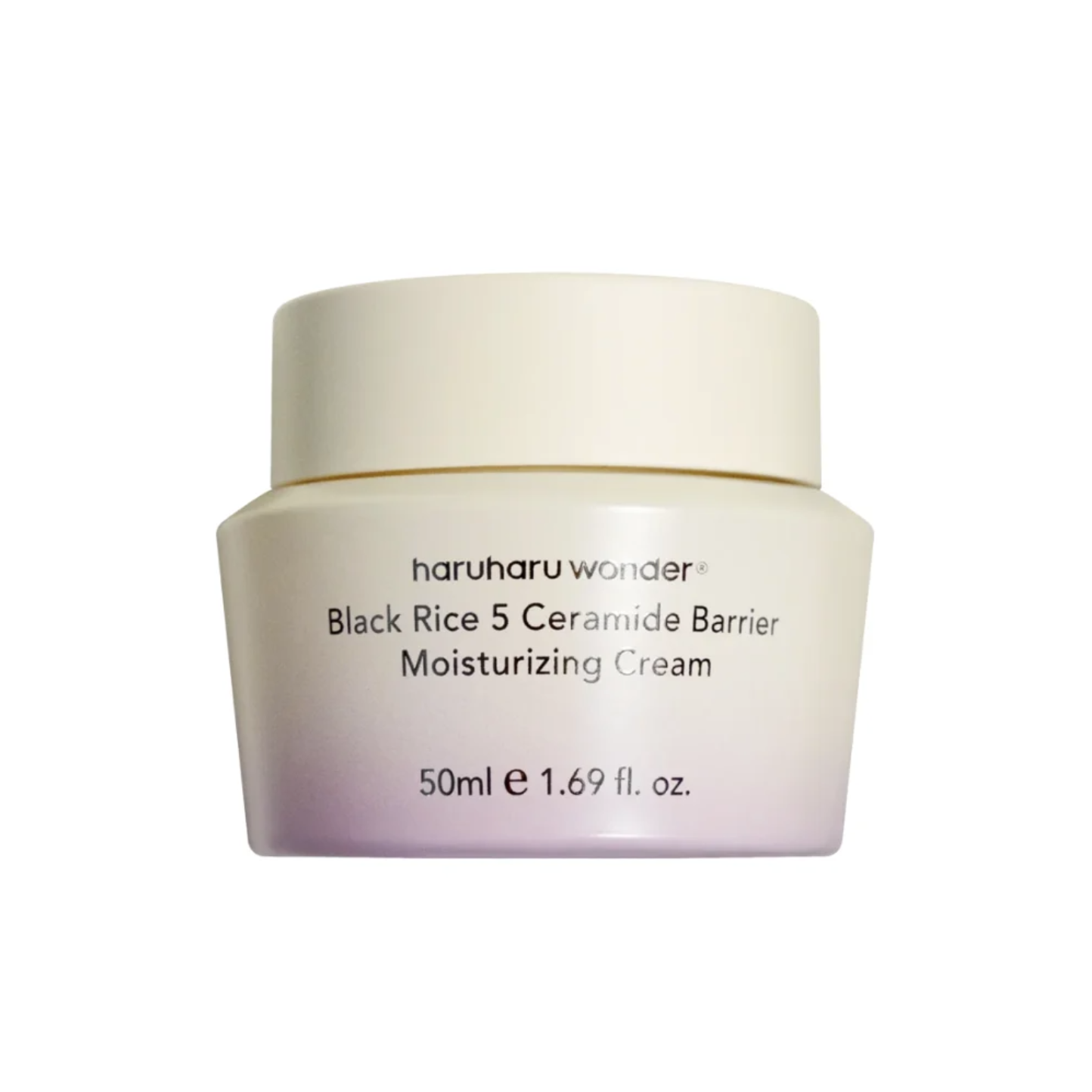 NIEUW! Haruharu Wonder Black Rice 5 Ceramide Barrier Moisturizing Cream - 50ml