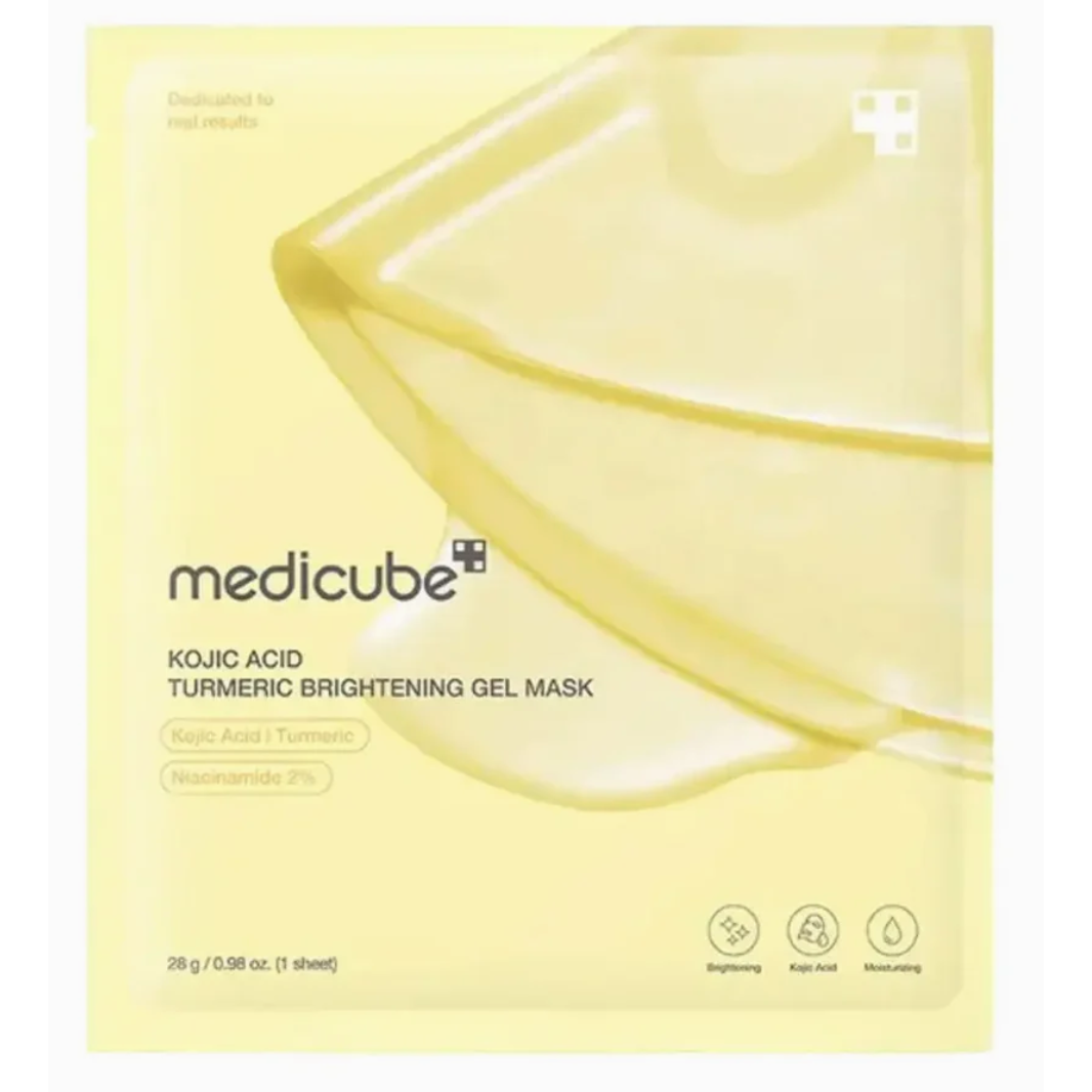 NIEUW! 2x Medicube Kojic Acid Turmeric Brightening Gel Facemask