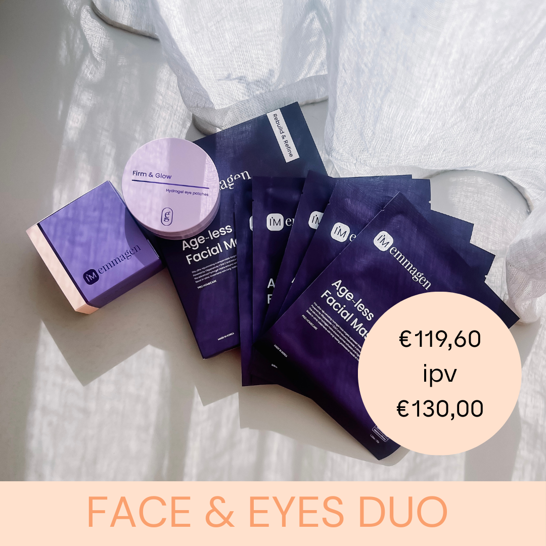 Zenza face and eyes duo facial mask eye patches