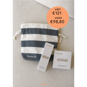 NIEUW! Dermalab Cleanse Set: Prep & Reset Cleanser + On-The-Go Reset Wipes