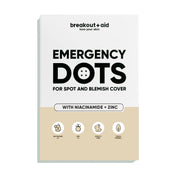PUISTENSTICKERTJES BREAKOUTAID EMERGENCY DOTS WITH NIACINAMIDE + ZINC - 72 stuks