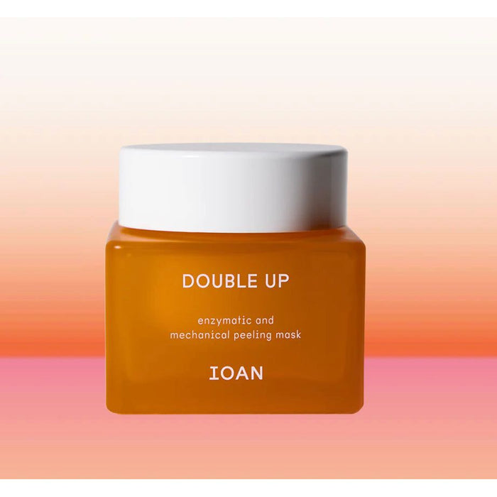 IOAN DOUBLE UP  enzymatic and mechanical peeling glow mask GOLDEN MASK