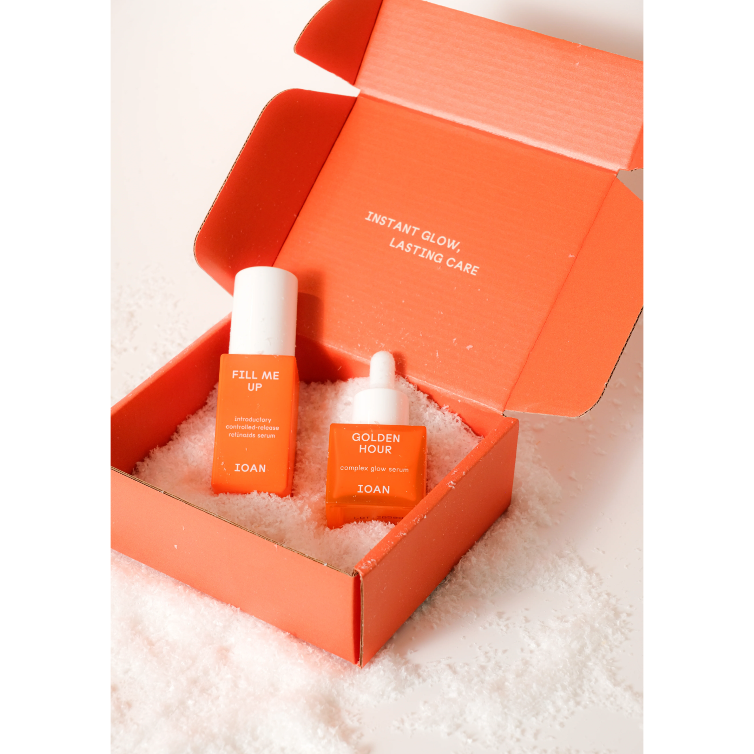 NIEUW! IOAN Day & Night Box (Golden hour 30ml + Fill me up)