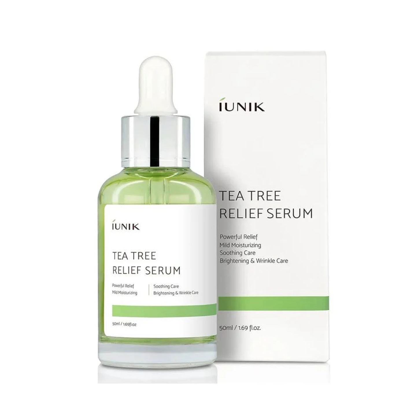 NIEUW! IUNIK Tea Tree Relief Serum - 50ml