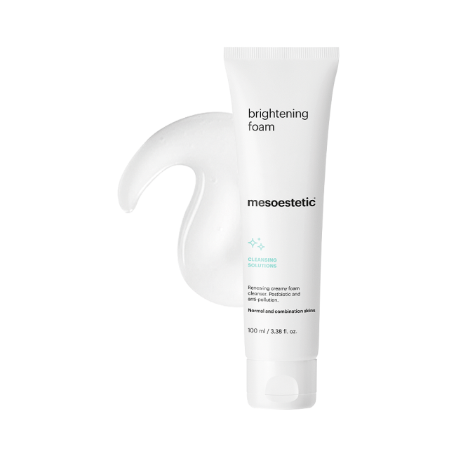 mesoestetic brightening foam reinigingsschuim Instituut Zenza