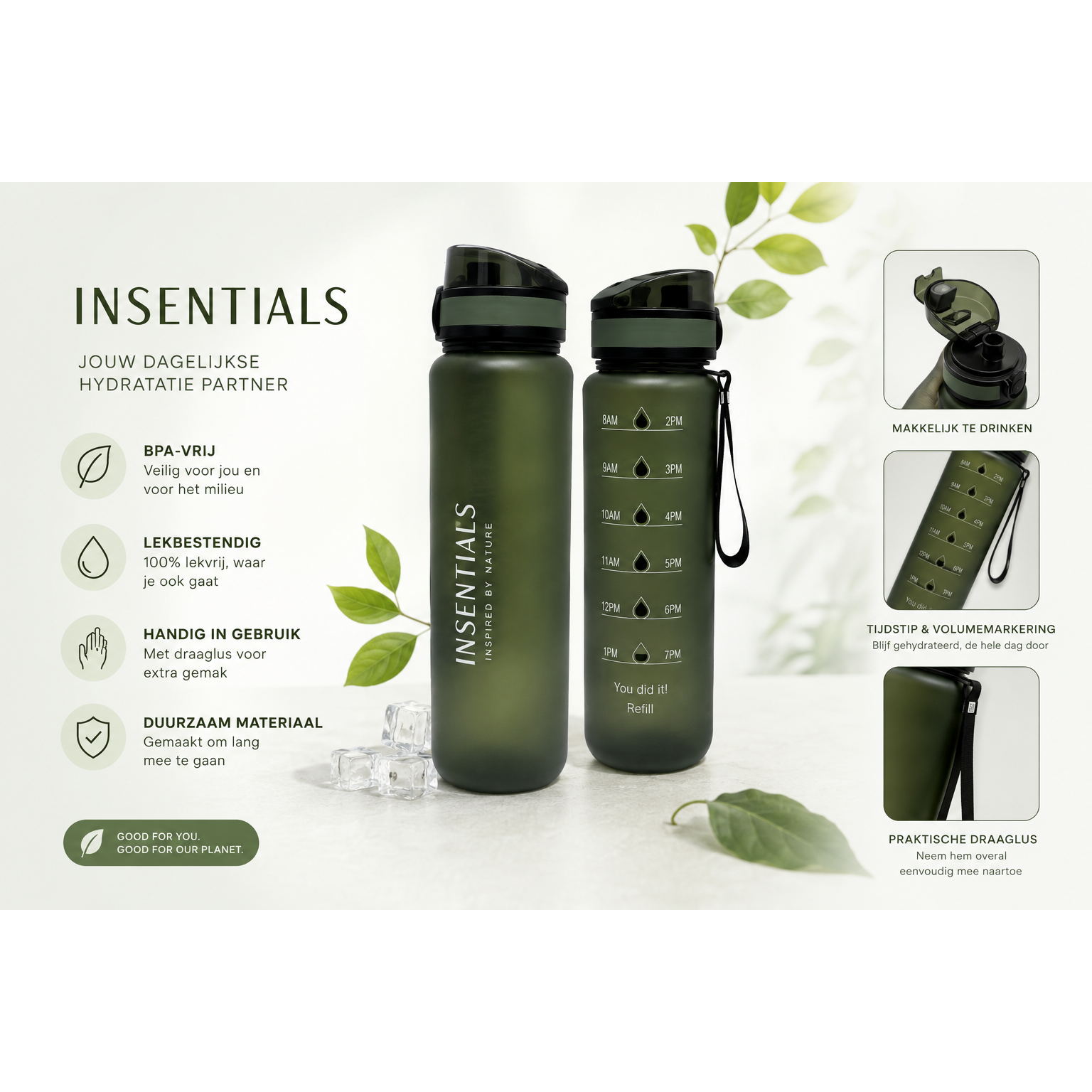 NIEUW! Insentials Nutribiome™ NG10 - met gratis drinkfles