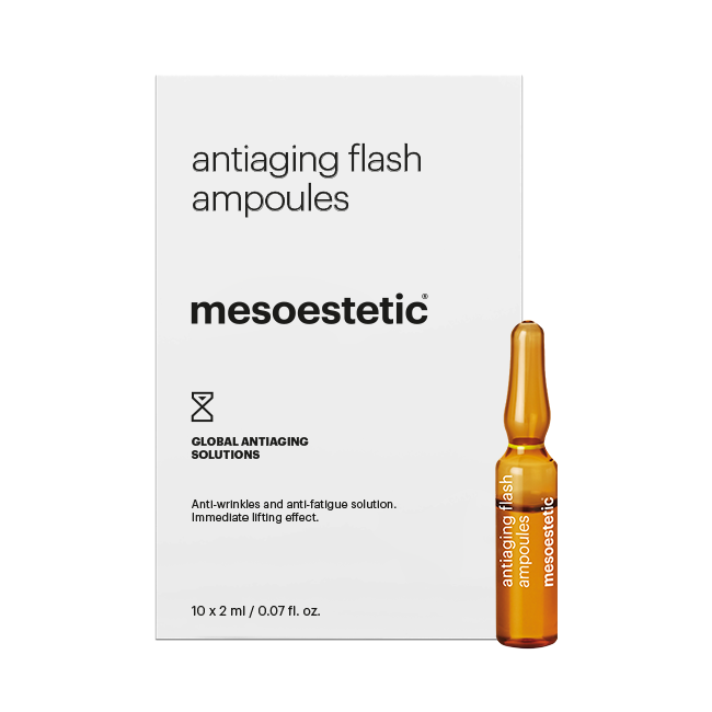 BESTSELLER - Mesoestetic Anti Aging Flash Ampoules : ONMIDDELIJKE LIFTING en GLOW