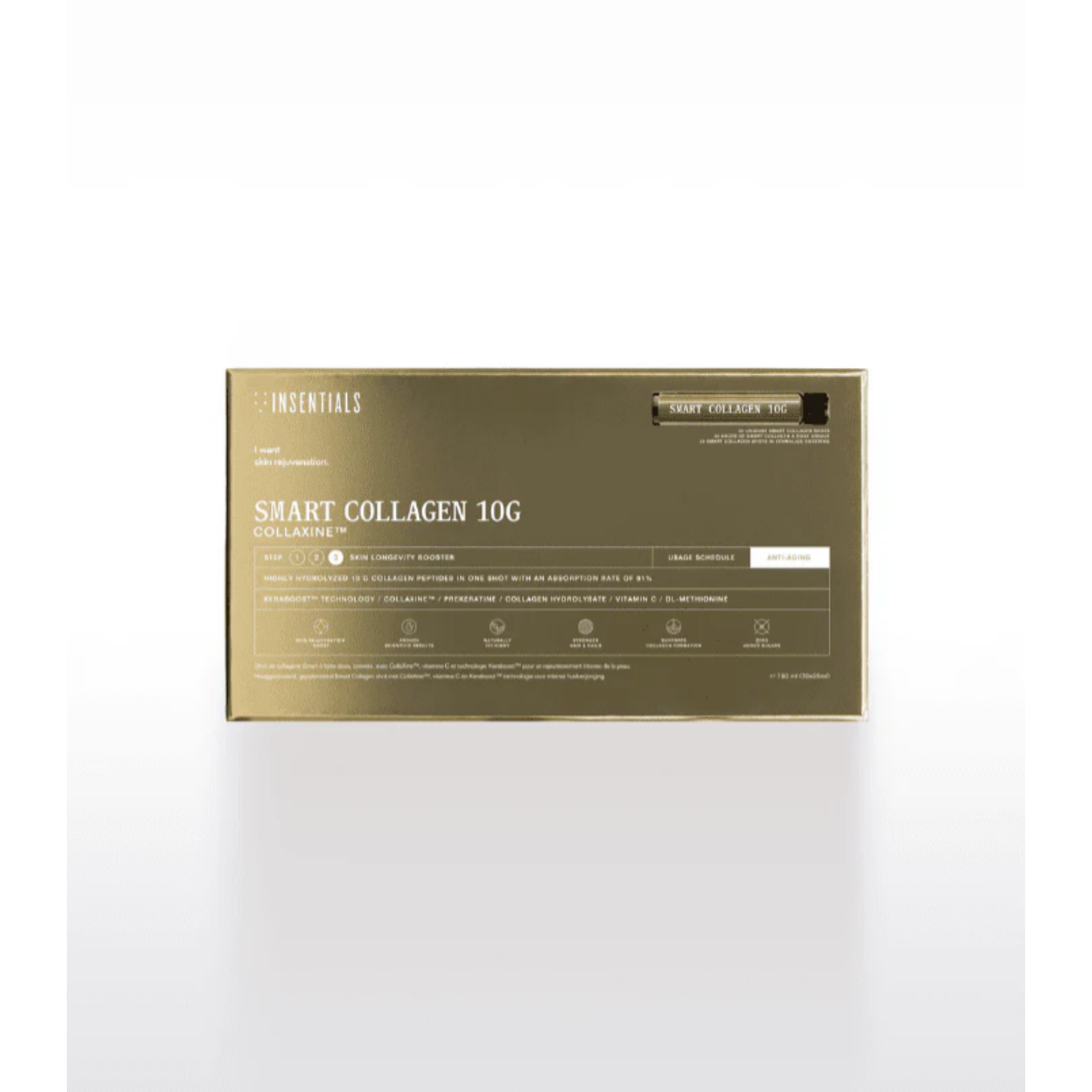 BESTSELLER - Insentials Smart Collageen Shots : beauty van binnenuit ANTI-AGING, sterker HAAR en NAGELS